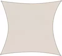 Schaduwdoek 2.4 x 2.4 m - crème