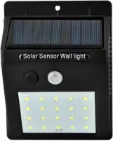 GadgetTech Solar Wandlamp voor buiten - Met bewegingssensor - Zonne-energie - 20 led lampen