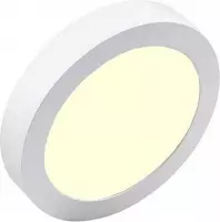 LED Downlight Pro - Igna - Opbouw Rond 18W - Warm Wit 3000K - Mat Wit - Ø227mm