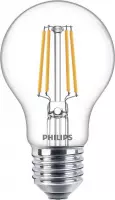 Philips LED lamp E27 lamp Lichtbron - Warm Wit - 4,3W = 40W - Ø 60 mm - 2 stuks