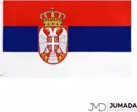 Jumada's Servische Vlag - Serbia Flag - Vlag Servië - Vlaggen - Polyester - 150 x 90 cm