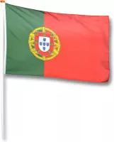 Vlag Portugal titan 300x120 cm. hf