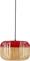 Forestier Bamboo Light Hanglamp Small Rood