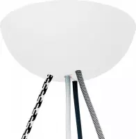 CableCup Quattro plafondkap 4 snoeren - Ø15,8 cm - siliconen - wit - rond flexibel