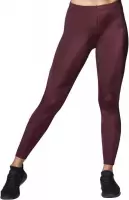 CW-X - Stabilyx Compressiebroek - hardloopbroek – lang - heup, rug en knie ondersteuning - dames - Rood - maat M