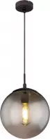 Moderne Smoked Hanglamp - 30 cm - E27 fitting - Gerookt Glas - Vista