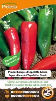 Protecta Groente zaden: Peper Piment d'Espelette Gorria