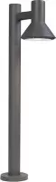 QAZQA humilis - Moderne Vloerlamp | Staande Lamp - 1 lichts - H 650 mm - Antraciet - Buitenverlichting