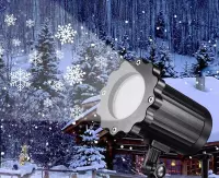 LED Laserprojector - ENERGIEBESPAREND - Lamp - Sneeuwvlok - Voor binnen en buiten - Kerstverlichting