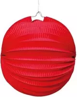 Fiestas Guirca Lampion 20 Cm Papier Rood