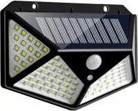 Solar LED Lamp - 100 LED Verlichting - Verlichting op Zonne-energie - IP65 Waterdicht | Buitenverlichting - Buitenlamp op solar verlichting - Bewegingssensor & Nachtsensor - Tuinla
