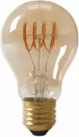 LED E27-A60-Filament lamp - 4W - 2700K - 400Lm - Curved - Amber