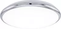 EGLO Manilva - Wand/Plafondlamp - LED - Ø300mm. - Chroom - Wit