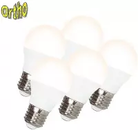 Ortho® - E27 5 stuks LED lampen 7 watt Daglicht (vergelijkbaar met een gloeilamp van 55 watt) 5x7w D