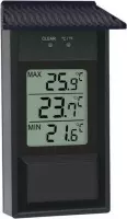 Mini Maxi Thermometer Zwart Digitaal 105053