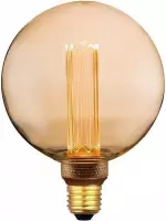 Specilights LED Kooldraadlamp E27 3-staps dimbaar - G125 Vintage - 5W Dimmen met Schakelaar en Geheugen