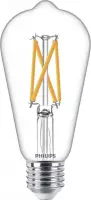 Philips Lighting 77044000 LED-lamp Energielabel D (A - G) E27 Speciale vorm 7 W = 60 W Warmwit (Ø x l) 6.4 cm x 14.3 cm Dimbaar 1 stuk(s)