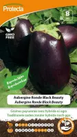 Protecta Groente zaden: Aubergine Ronde Black Beauty