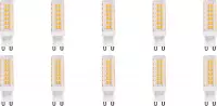 LED Lamp 10 Pack - Igan - G9 Fitting - 5W - Helder/Koud Wit 6500K | Vervangt 45W