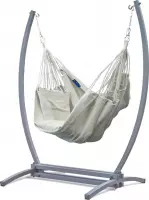 Hangstoelstandaard met hangstoel - VERZINKT METAAL -Hangstoelset -Gazela