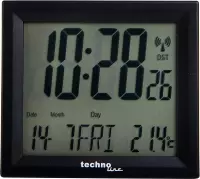 Weerstation - Radio gestuurde klok - Datum - Wekkerfunctie - Technoline WT 199