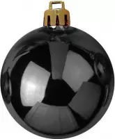 Europalms Kerstbal 7cm, black 6x