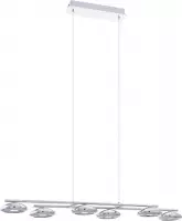 EGLO Taruga 1 hangende plafondverlichting Flexibele montage Chroom, Wit Geïntegreerde led