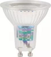 TWILIGHT LED LAMP PAR16 DIMBAAR  GLASS - GU10 230V 5W 6500K koud wit - 25 000 branduren en 5 jaar garantie