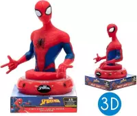 3D Spiderman Lamp Rood