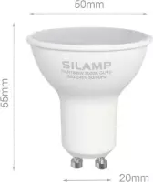 Ledlamp G U10 8W 220V - Wit licht - Overig - Wit - Unité - Wit licht - SILUMEN