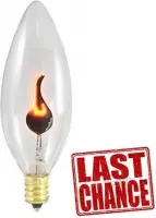 Eveready Kaars helder Flicker Flame 3 watt 240 Volt E14