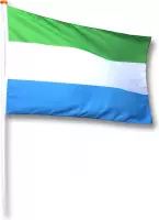 Vlag Sierra Leone 150X225 cm.