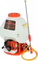 Kibani Motor Rugspuit / Sproeier - 16 cc / 1 PK 2-takt Benzine Motor - Onkruidverwijderaar - Onkruidspuit - onkruidbestrijding - plantenspuit - plantensproeier