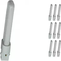 Voordeelpak 10x Osram Dulux S 7W 840 | Koel Wit - 2-Pin.