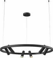 Maytoni - Hanglamp Satellite Zwart Ø 90 cm