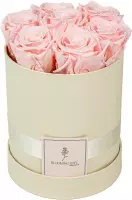 Flowerbox longlife rozen | WHITE | Medium | Bloemenbox | Longlasting roses BABYPINK | Rozen | Roses | Flowers