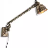 LOBERON Wandlamp Jayda antiekzilverkleurig