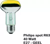 Philips Yellow Spot R63 Gloeilamp E27 - 40W - Warm Wit Licht - Dimbaar