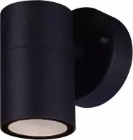 HOFTRONIC Mason - LED Wandlamp  - Zwart - IP44 Spatwaterdicht - 4000K Neutraal wit - Dimbaar - Moderne muurlamp - Down light - Geschikt als Wandlamp Buiten, Wandlamp Badkamer en Bi