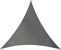 FlinQ Schaduwdoek met Solar - Sterrenlicht - Driehoek Schaduwdoek
