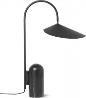 Ferm Living - Arum - Tafellamp - Zwart - Marmer & Staal