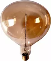 Rox Living Decoratieve Led-lamp 31 Cm E27 4w Glas Roestbruin