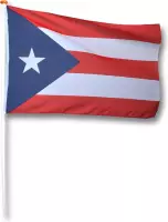 Vlag Puerto Rico 150x225 cm.