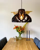 Houten Hanglamp Classic - Hangende Plafondverlichting - E27