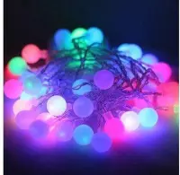 Gekleurde Feestverlichting / Party lights LED voor Binnen of Buiten - 50 Lampen - 14.8 Meter | Feest verlichting | Kerstverlichting | Party Lights voor in de Tuin of Binnen | Buite