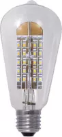 LED Glas Rustika lamp (helder) - 8W / DIMBAAR Lichtkleur 2200K