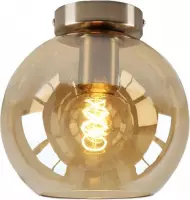 Olucia Giada - Plafondlamp - Amber/Chroom - E27