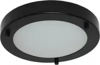 Plafondlamp Yuca Ø 18 cm 10 Watt zwart