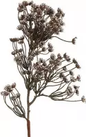 Cf Label Kunstbloem 17 X 70 Cm Zijde Donkerbruin