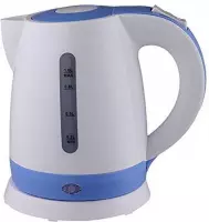 Waterkoker comelec WK7310 - 1L - 1600W - Wit blauw - Waterkoker - Waterkokers - Heetwaterdispenser